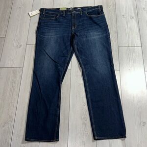 Good fellow &co big and tall W48 L36 slim straight blue jeans new with tags